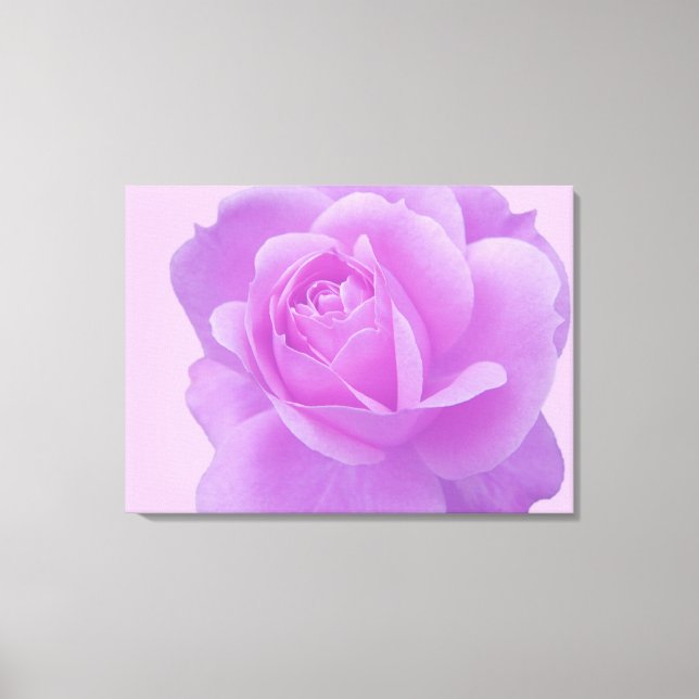 Impressão Em Tela Flor de camellia roxa artística Fotografia floral (Frente)