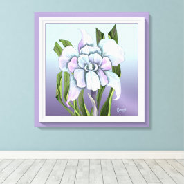 Impressão Em Tela Flor de esmeraldo