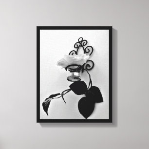 Impressão Em Tela Flor de Ferro