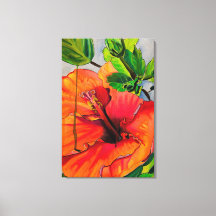 Flor de Hibisco Neon Tropical