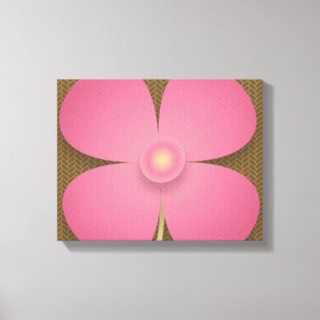 Impressão Em Tela Flor de Primavera (Frente)