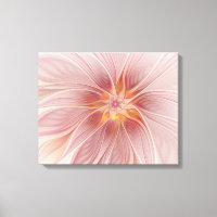 Flor de Sono Floral de Cor Rosa Mole Abstrato