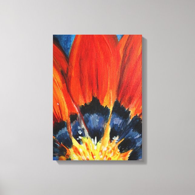 Impressão Em Tela Flor Deixa Arte De Parede (Frente)