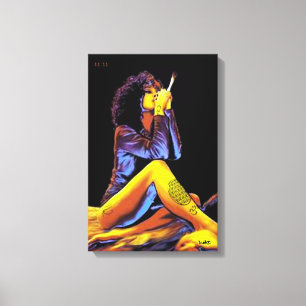 IMPRESSÃO EM TELA FLOR DOS GRAFITES ESPIRITUAIS DO DMT DO TATUAGEM