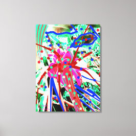 Impressão Em Tela Flor festivo