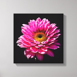Impressão Em Tela Flor rosa