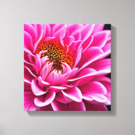 Impressão Em Tela Flor rosa