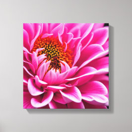 Impressão Em Tela Flor rosa