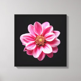 Impressão Em Tela Flor rosa