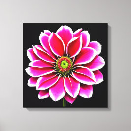 Impressão Em Tela Flor rosa