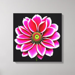 Impressão Em Tela Flor rosa