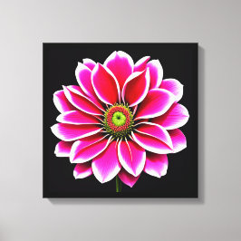 Impressão Em Tela Flor rosa