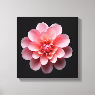 Impressão Em Tela Flor rosa