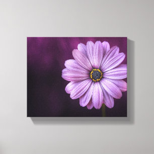 Impressão Em Tela Flor Roxo no Bloom
