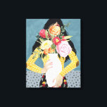 Impressão Em Tela Flor Vase Girl<br><div class="desc">Flor Vase Girl II de Grace Popp. | 141028GG</div>