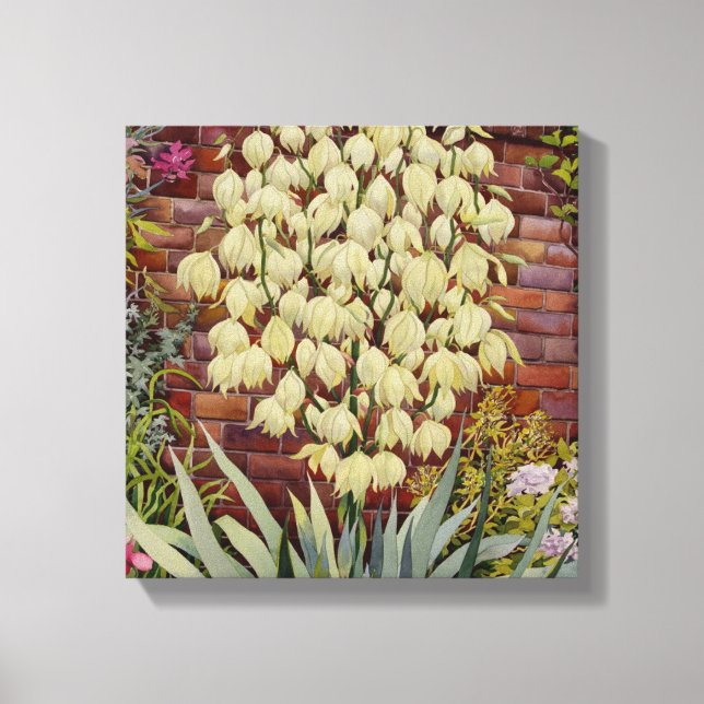Impressão Em Tela Flor Yucca (Frente)