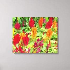 IMPRESSÃO EM TELA FLORA COLORIDA #1