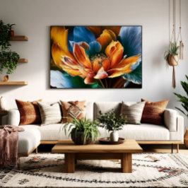 Impressão Em Tela Floração de Luz