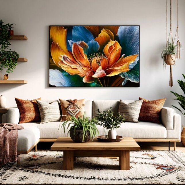 Impressão Em Tela Floração de Luz (Criador carregado)