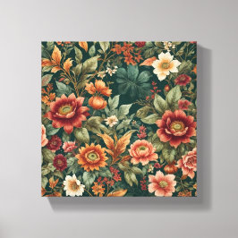 Impressão Em Tela Floral