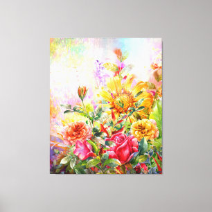 Impressão Em Tela Floral Blossom Bloom Wall Art