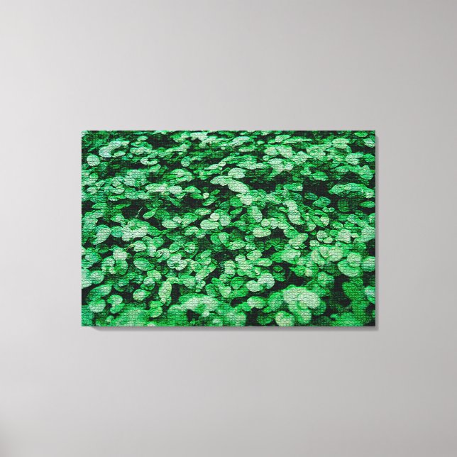 Impressão Em Tela Floral Elegante Moderno (Frente)