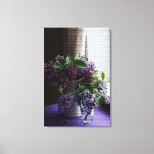 Impressão Em Tela Floral Elegante Moderno