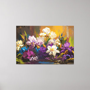 Impressão Em Tela *~* Floral Flores Art TV2 — Impressão de tela este