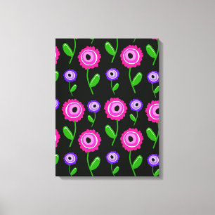 Impressão Em Tela Floral novo