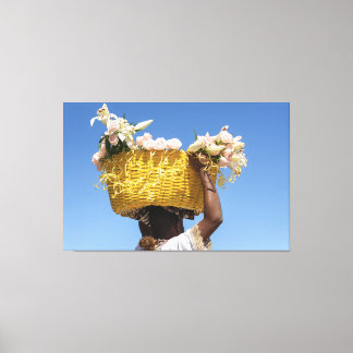 Impressão Em Tela Floral Offering: A Gesture of Faith