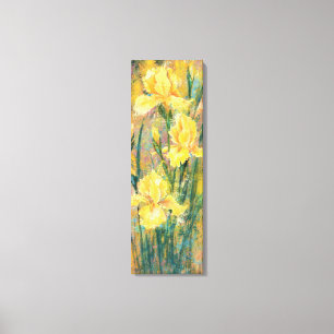 Impressão Em Tela Flores Amarelas Bonitas - Pintura Original