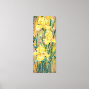 Impressão Em Tela Flores Amarelas Bonitas - Pintura Original