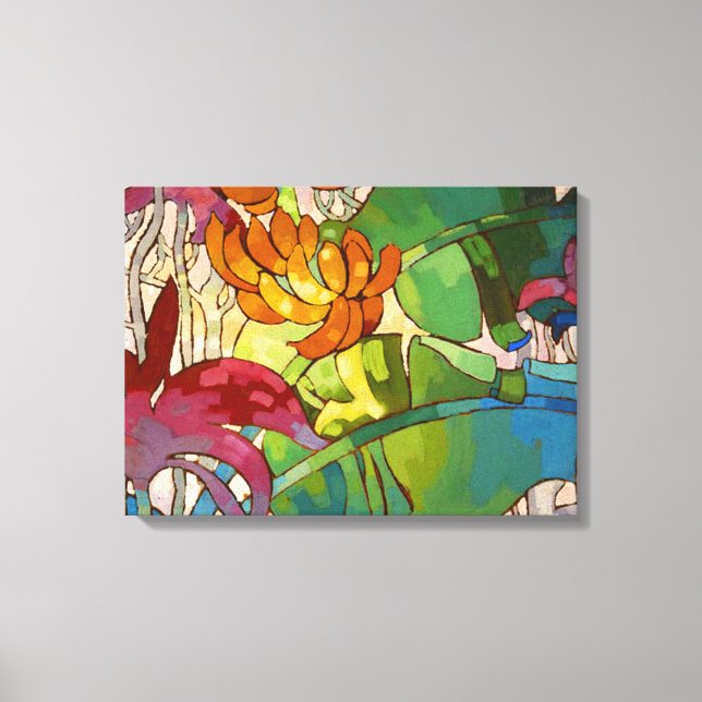 Impressão Em Tela Flores - Arman Manookian (Frente)