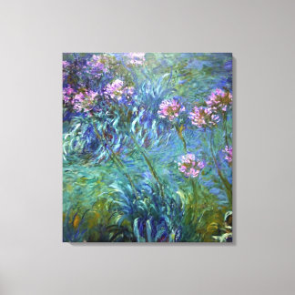 Impressão Em Tela Flores De Belas Artes Artísticas Agapanthus