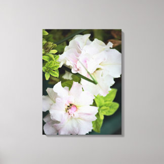 Impressão Em Tela Flores de Gardenia