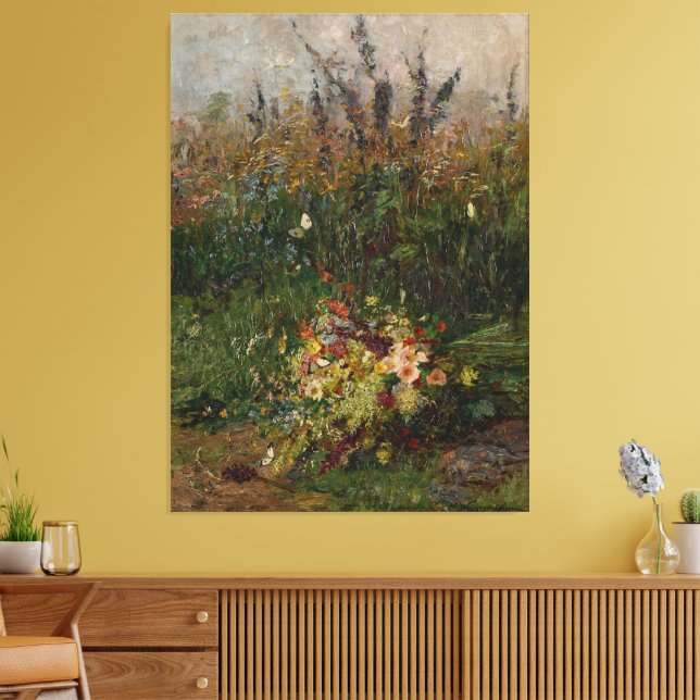 Impressão Em Tela Flores de Verão do Campo (Insitu(Sala de estar))