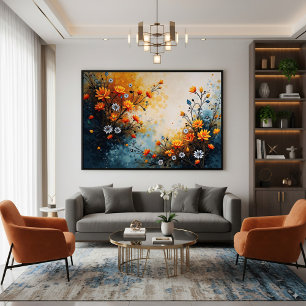 Impressão Em Tela Flores em Celebração