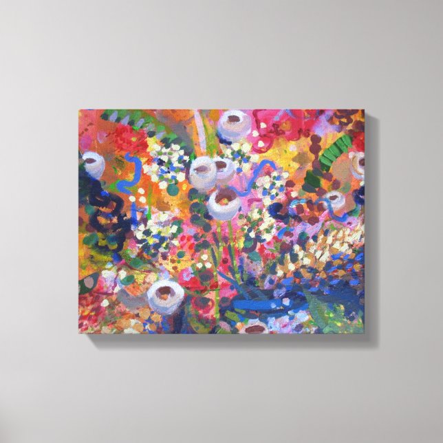 Impressão Em Tela Flores silvestres australianas (Frente)