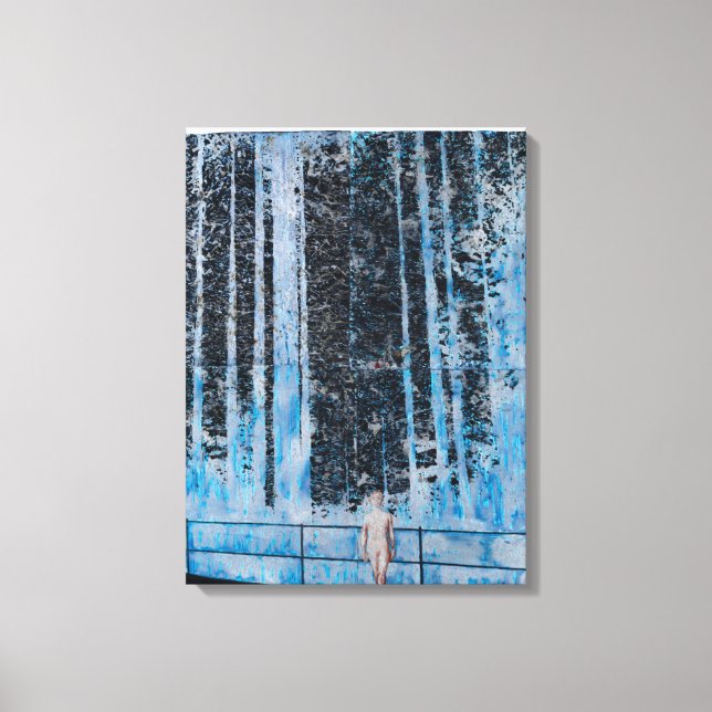 Impressão Em Tela Floresta - 4 horas de luz do dia 2009 (Frente)