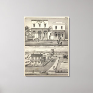 Impressão Em Tela Floresta das construções, Yolo