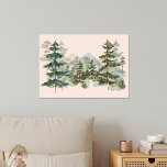 Impressão Em Tela Floresta de Pinheiros e Estética de Montanha<br><div class="desc">Apresentando nossa Floresta de Pinheiros de Aquarela e Impressão de Arte de Canvas de Montanha. Matizes vibrantes capturam a beleza da natureza,  uma adição estética ao seu espaço. Sinta a calma da floresta e das montanhas. Uma peça de excelente que traz o exterior para dentro.</div>