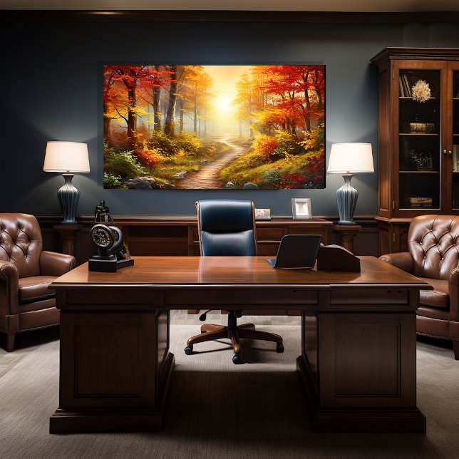 Impressão Em Tela Floresta do outono (For Illustration Purposes Only. Actual Size May Vary.
)