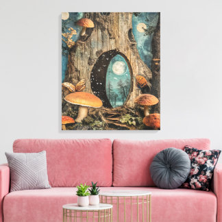 Impressão Em Tela Floresta Encantada por Whimsy