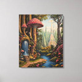 Impressão Em Tela Floresta Encantada por Whimsy