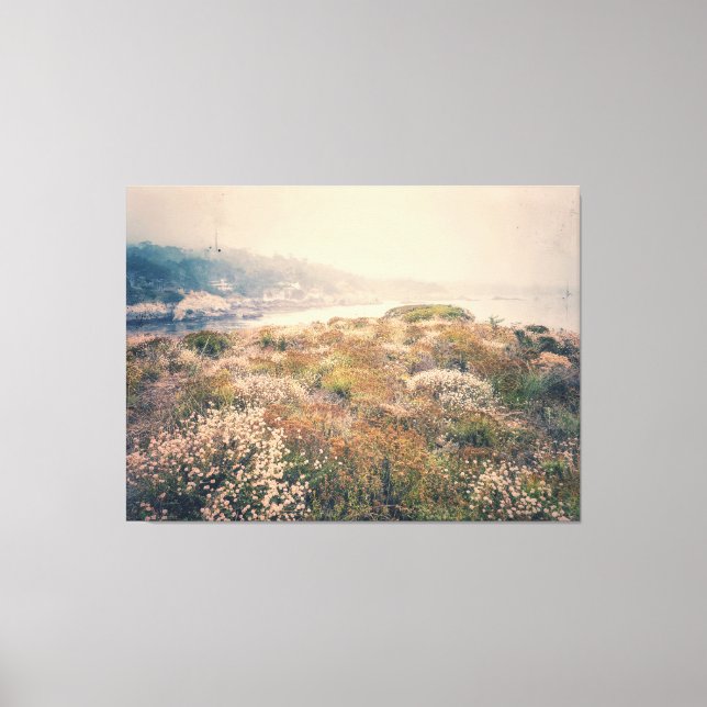 Impressão Em Tela Florestas Costeiras (Frente)