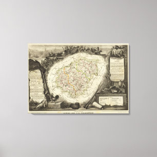 Impressão Em Tela Florestas e Paisagens