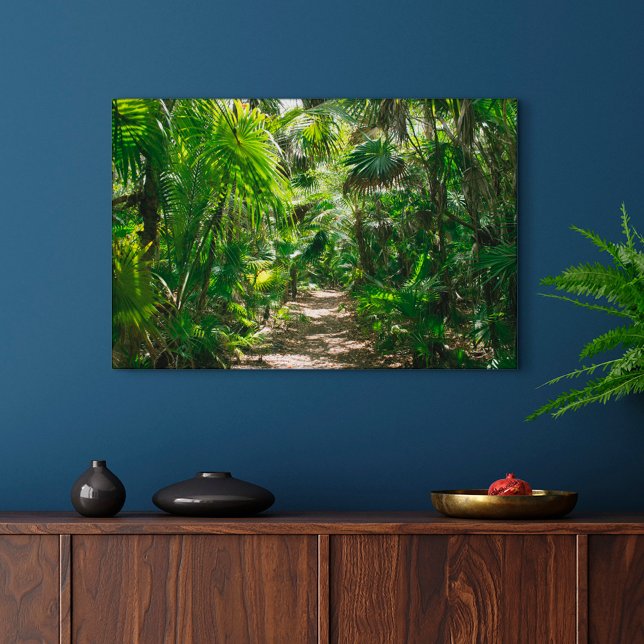 Impressão Em Tela Florestas | Túlio Tropical Floresta Tropical Méxic (Criador carregado)