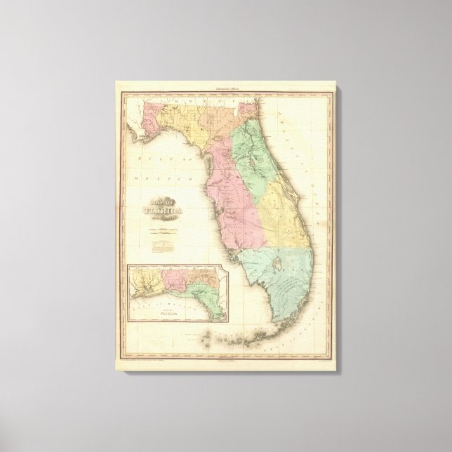 Impressão Em Tela Flórida 5 (Frente)