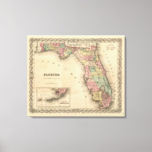 Impressão Em Tela Florida 7
