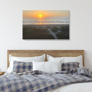 Impressão Em Tela Florida Sunrise Beach Photo Cocoa Beach Florida